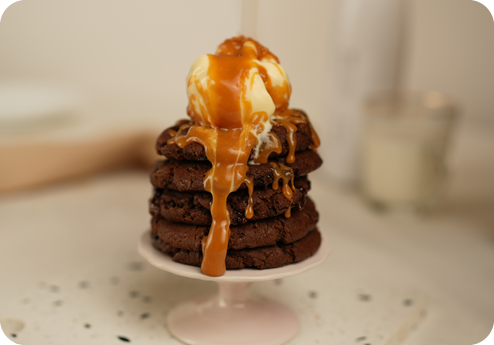 Cookie Baunilha c/Brigadeiro 60g