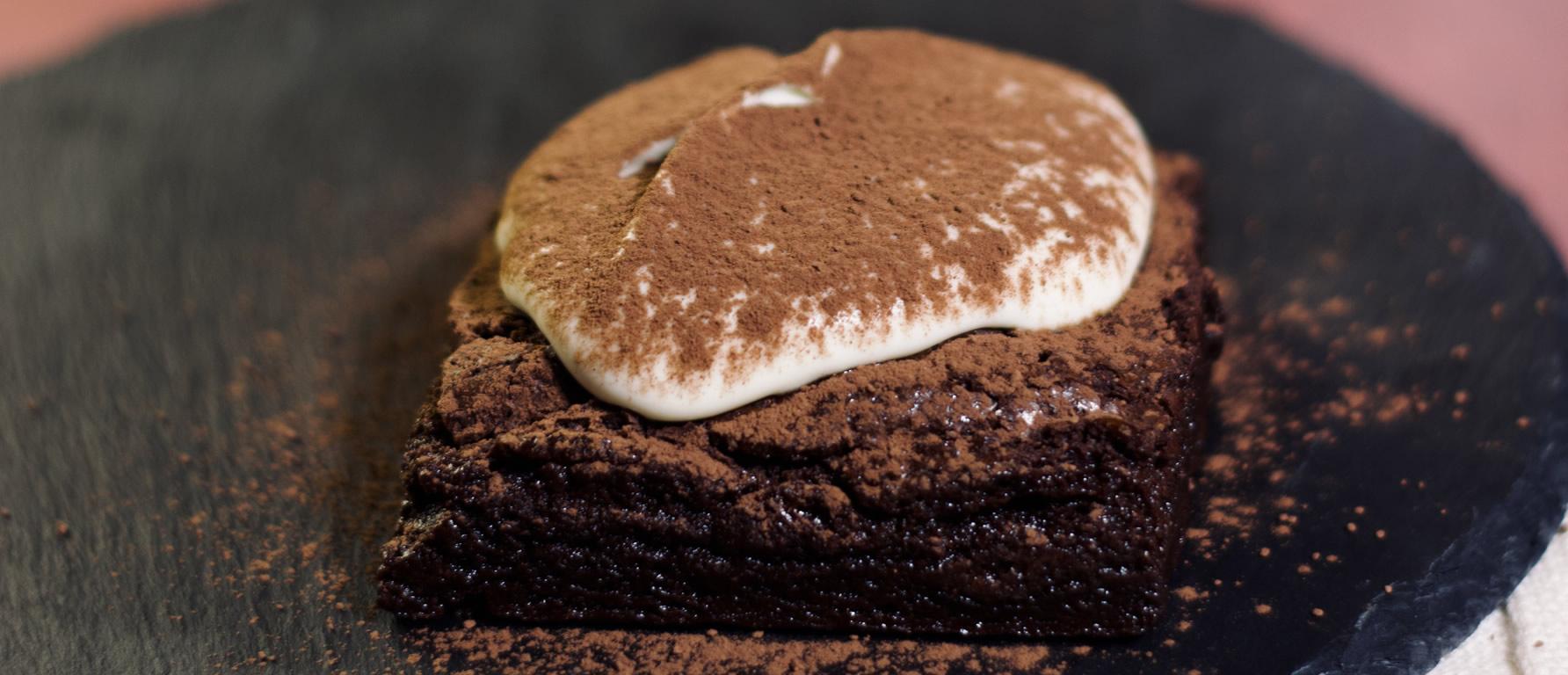 Tiramisú de Brownie